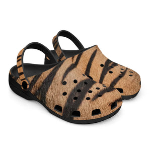 Tiger Striped Clogs